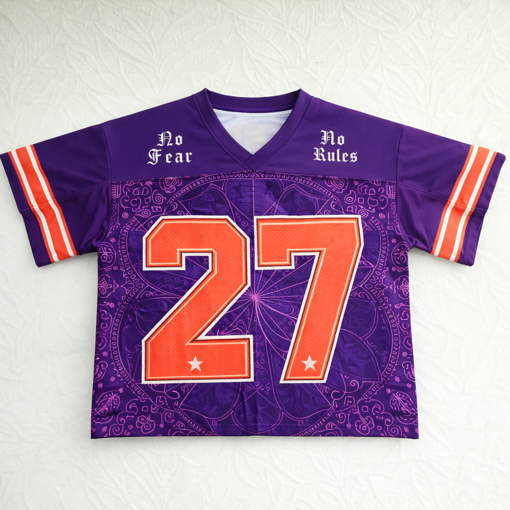 MODEBRAND “No Fear No Rules” Jersey #27 –